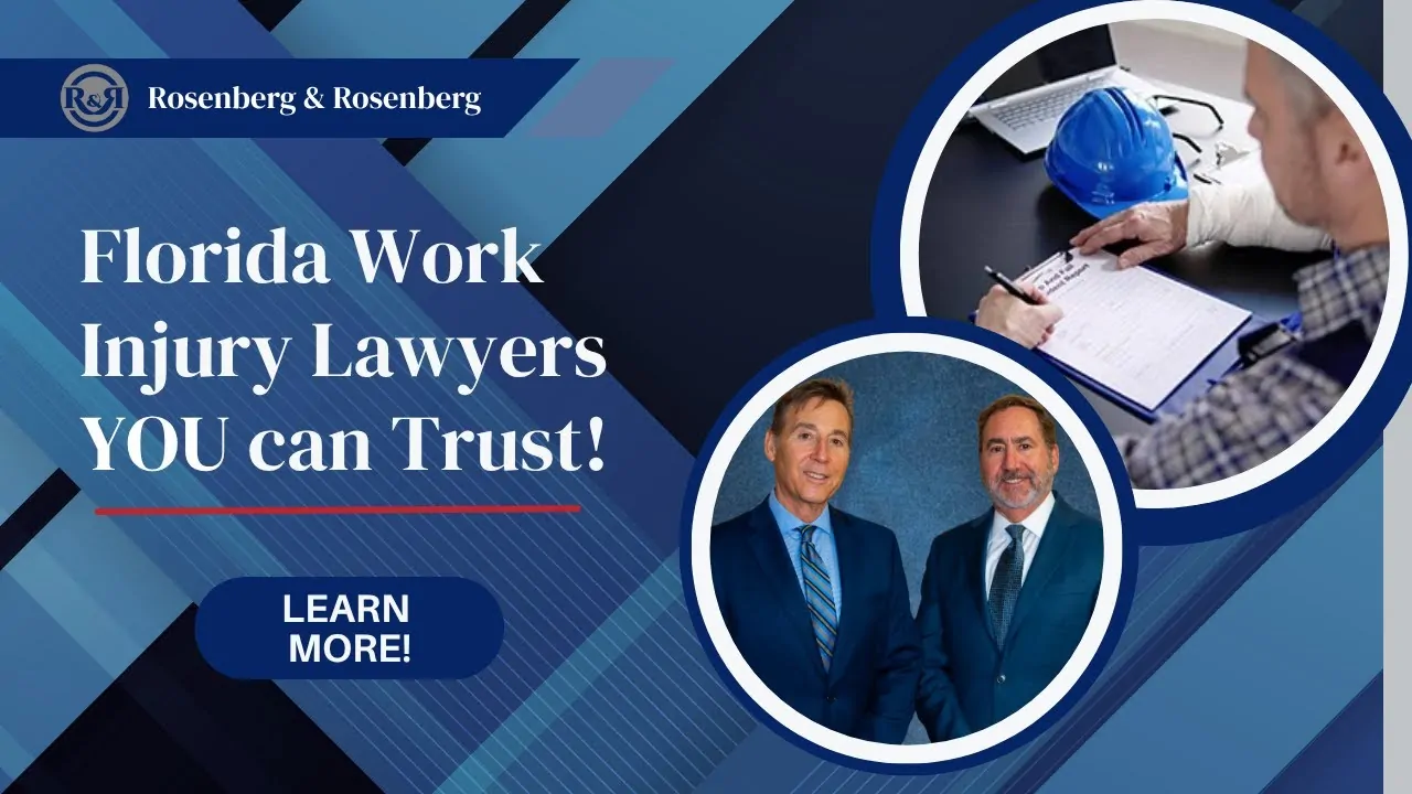 Florida Work Injury Lawyers You Can Trust