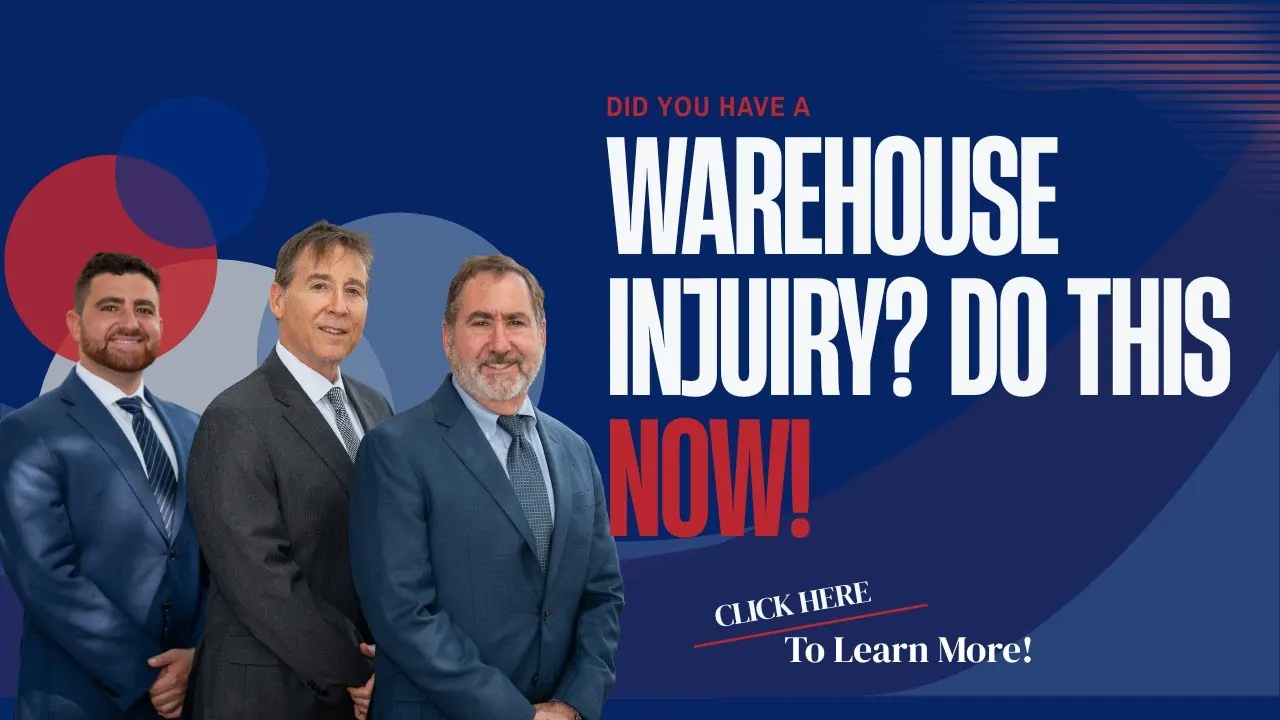 Warehouse Injury? Do This Immediately After an Accident