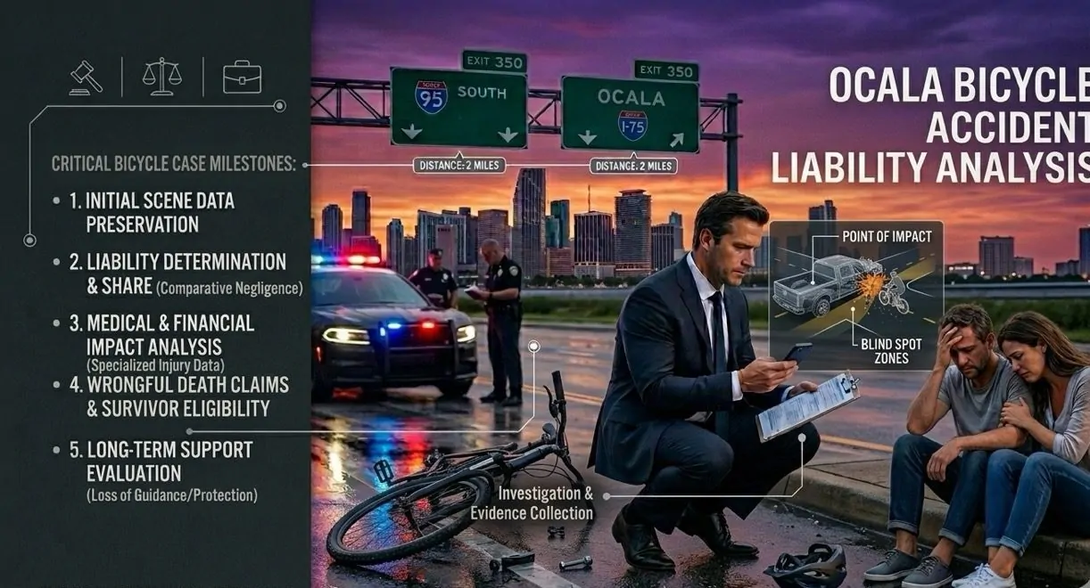 Cyclist Killed After Pickup Truck Crash in Ocala