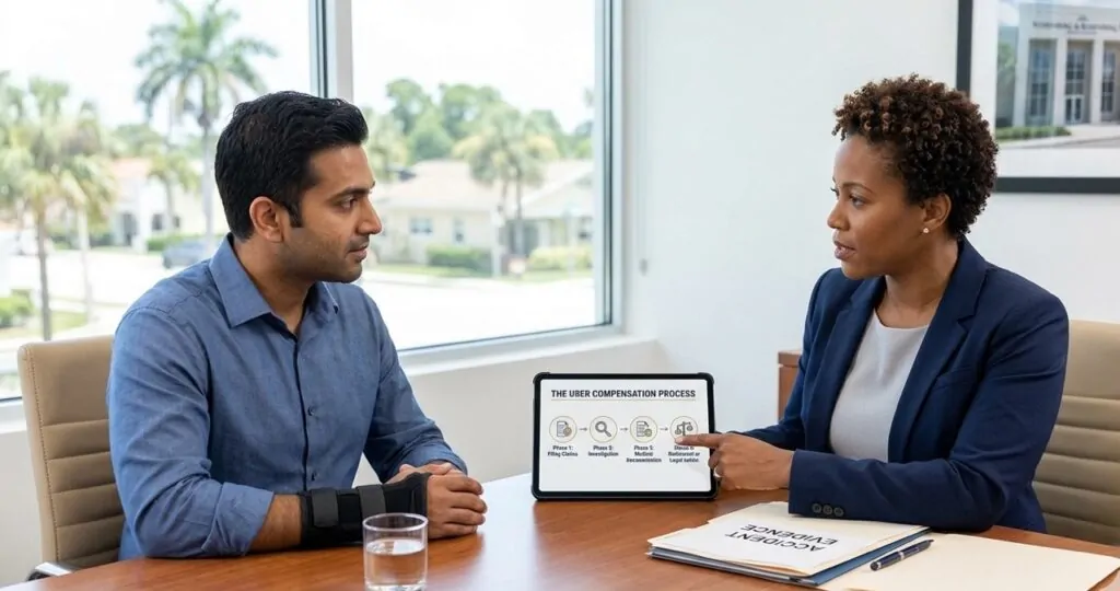 What Is the Compensation Process After an Uber Accident in Florida?