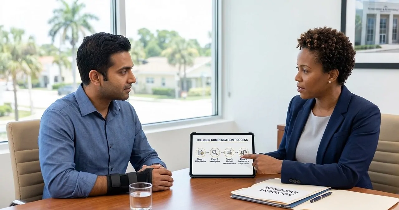 What Is the Compensation Process After an Uber Accident in Florida?