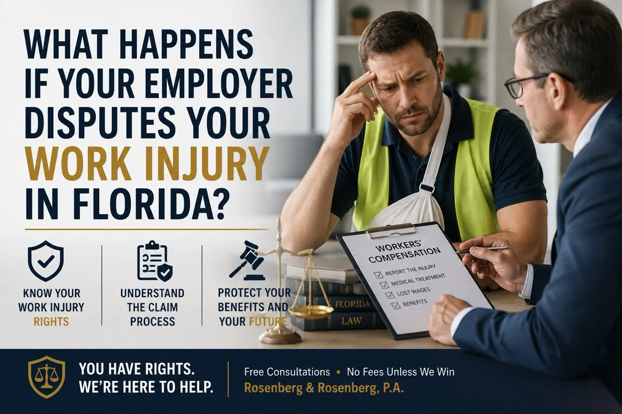 Florida Work Injury Rights When an Employer Denies Your Claim